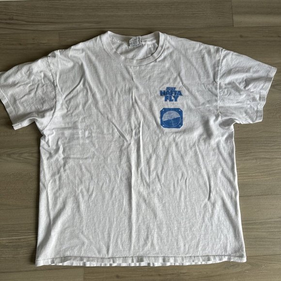 Vintage Just Hafta Fly Mens XL T-Shirt Coed Sportswear‎ Made USA Airlines Pilot - Picture 1 of 10